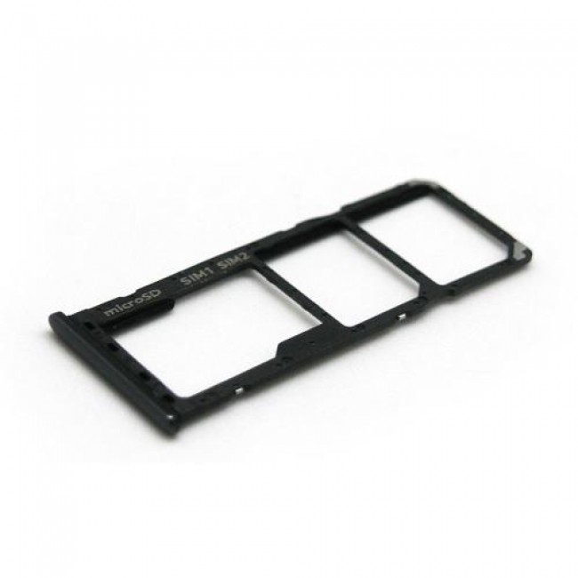 Βάση Κάρτας Sim & SD Samsung A505F Galaxy A50 Μαύρο (Original)