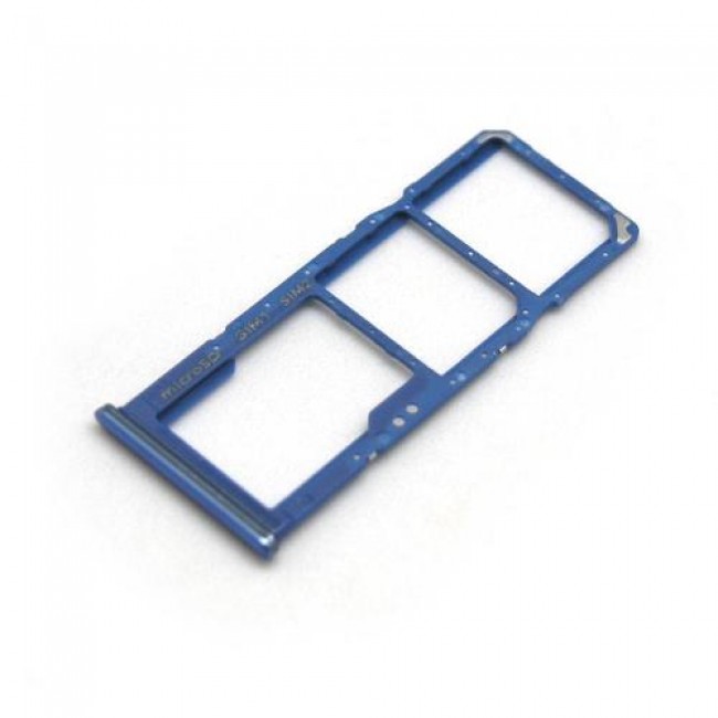 Βάση Κάρτας Sim & SD Samsung A705F Galaxy A70 Μπλε (Original)