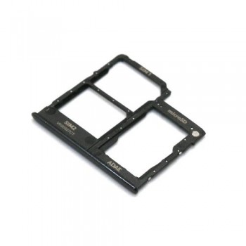 Βάση Κάρτας Sim & SD Samsung A415F Galaxy A41 Μαύρο (Original)