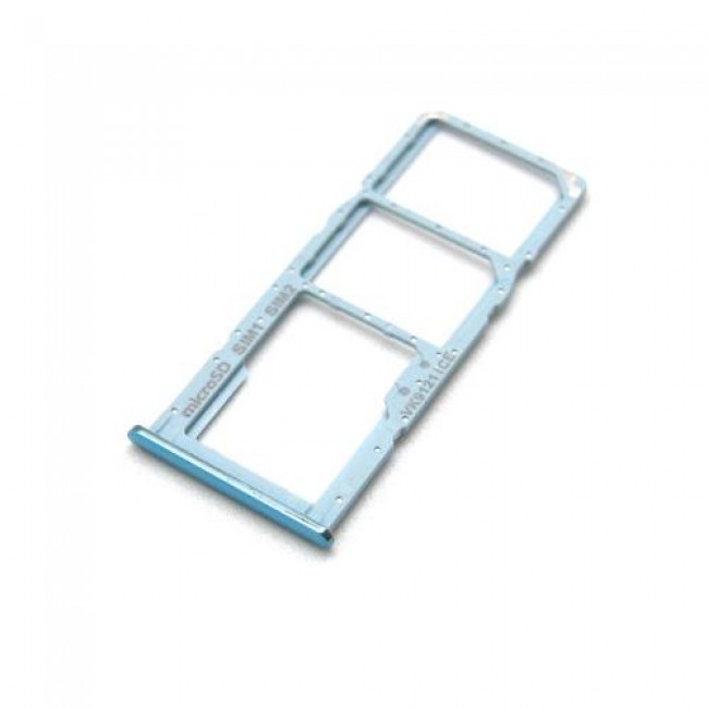 Βάση Κάρτας Sim & SD Samsung A515F Galaxy A51 Μπλε (Original)