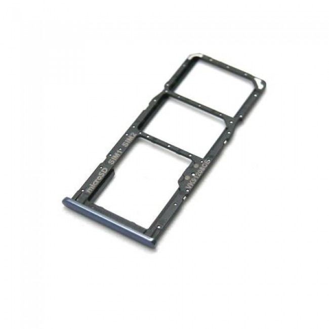 Βάση Κάρτας Sim & SD Samsung A515F Galaxy A51 Μαύρο (Original)