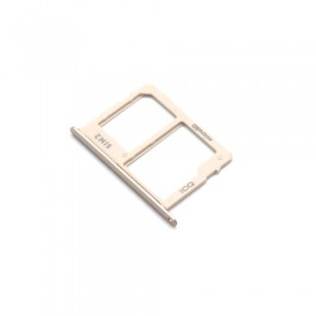 Βάση Κάρτας Sim & SD Samsung A605F Galaxy A6 Plus (2018) Χρυσό (Original)
