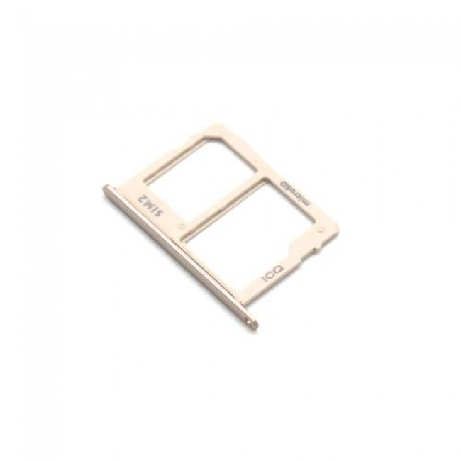Βάση Κάρτας Sim & SD Samsung A605F Galaxy A6 Plus (2018) Χρυσό (Original)