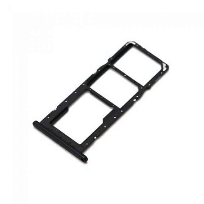 Βάση Κάρτας Sim & SD Samsung A025G Galaxy A02s Μαύρο (Original)