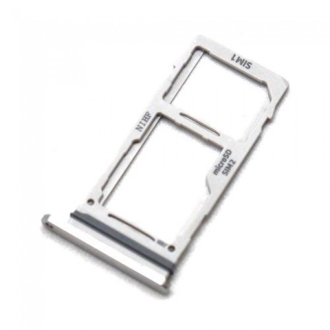 Βάση Κάρτας Sim & SD Samsung N986B Galaxy Note 20 Ultra 5G Λευκό (Original)