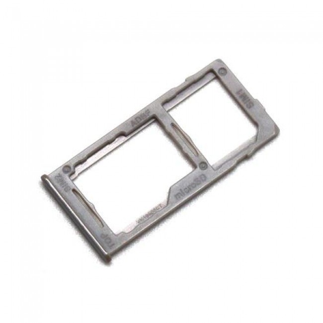 Βάση Κάρτας Sim & SD Samsung A426B Galaxy A42 5G Γκρι (Original)