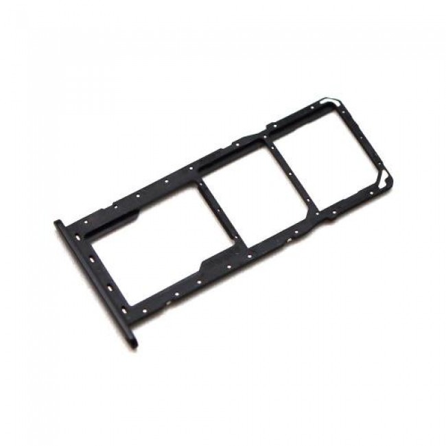 Βάση Κάρτας Sim & SD Samsung M115F Galaxy M11 Μαύρο (Original)