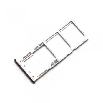 Βάση Κάρτας Sim & SD Samsung A325F Galaxy A32 4G Λευκό (Original)