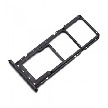 Βάση Κάρτας Sim & SD Samsung A037G Galaxy A03s Μαύρο (Original)