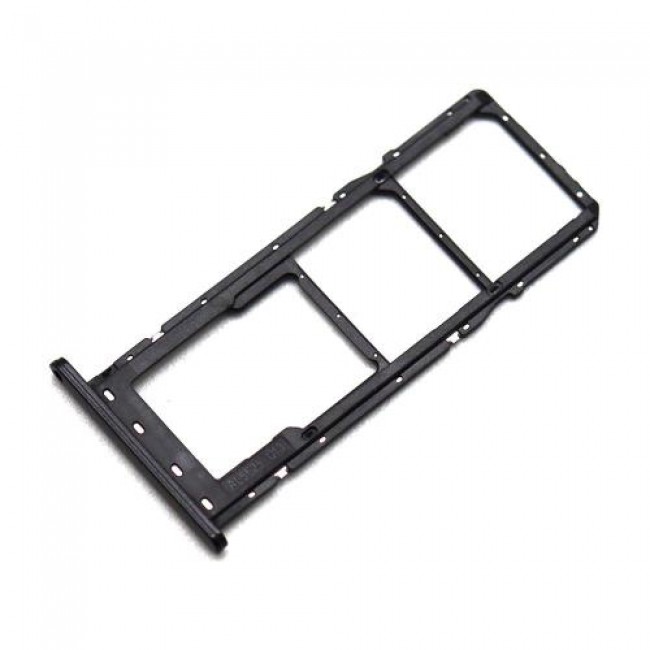 Βάση Κάρτας Sim & SD Samsung A037G Galaxy A03s Μαύρο (Original)