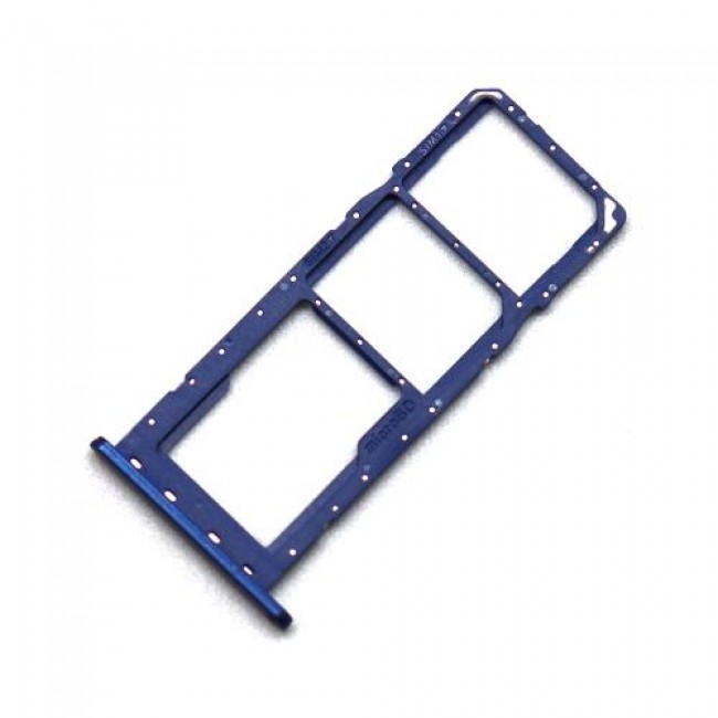 Βάση Κάρτας Sim & SD Samsung A035G Galaxy A03 Μπλε (Original)