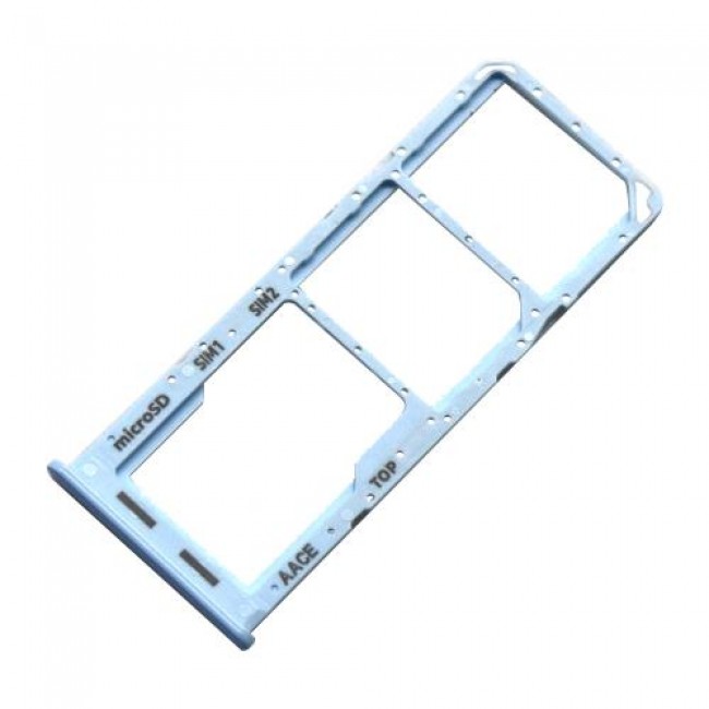 Βάση Κάρτας Sim & SD Samsung A135F Galaxy A13 Γαλάζιο (Original)