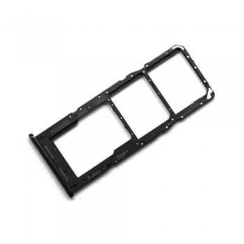 Βάση Κάρτας Sim Samsung A047F Galaxy A04s Μαύρο (Original)