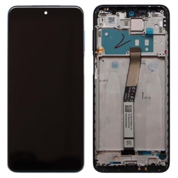 Οθόνη με Μεσαίο Πλαίσιο Xiaomi Redmi Note 9 Pro/ Note 9S Γκρι (Original)