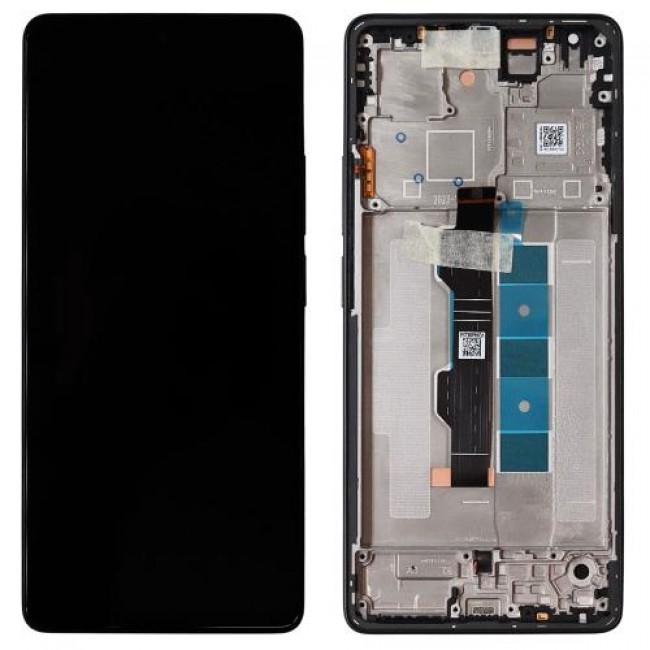 Οθόνη με Touch Screen & Μεσαίο Πλαίσιο Xiaomi Redmi Note 13 Pro 4G Μαύρο (Original)
