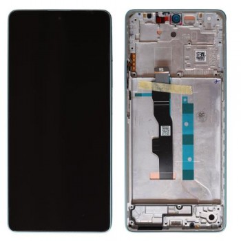 Οθόνη με Touch Screen & Μεσαίο Πλαίσιο Xiaomi Redmi Note 13 5G Μπλε (Original)