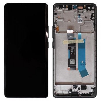 Οθόνη με Touch Screen & Μεσαίο Πλαίσιο Xiaomi Redmi Note 14 Pro 4G Μαύρο (Original)