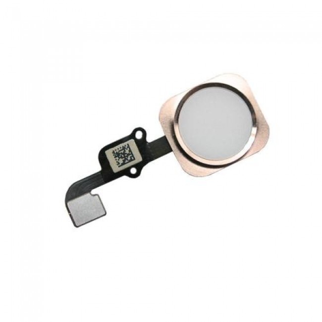 Καλώδιο Πλακέ με Εξωτερικό Κεντρικό Πλήκτρο Home Apple iPhone 6s/ iPhone 6s Plus Χρυσό (OEM)