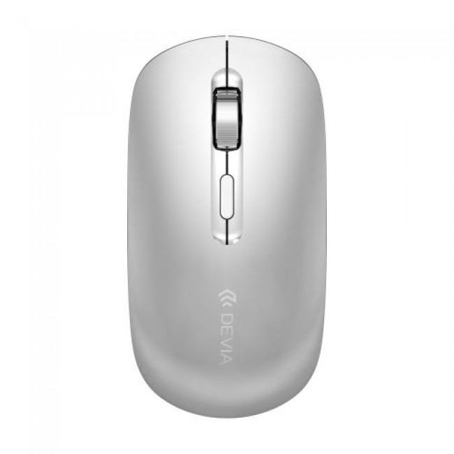 Ασύρματο Ποντίκι Devia EL245 2.4G Dual Mode Silent Lingo Ασημί