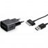 Φορτιστής Ταξιδίου Samsung ETA-U90 με Έξοδο USB 2.0A & Καλώδιο για Galaxy Tab 2 Μαύρο (Ασυσκεύαστο)