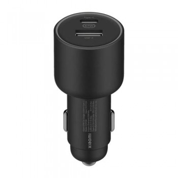 Φορτιστής Αυτοκινήτου Xiaomi Mi με Διπλή Έξοδο USB A & USB C GaN 67W Μαύρο