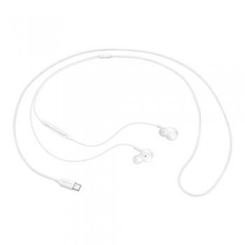Hands Free Stereo Samsung EO-IC100BWEG USB C Λευκό