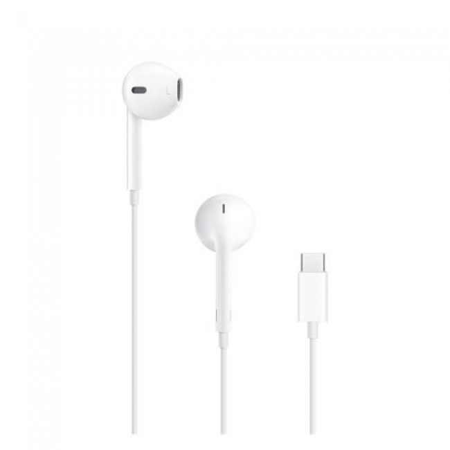 Hands Free Stereo Apple Earpods MTJY3 USB C με Χειριστήριο & Μικρόφωνο (Ασυσκεύαστο)
