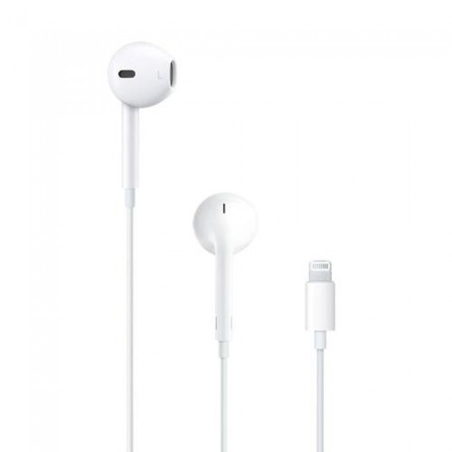 Hands Free Stereo Apple Earpods MWTY3 Lightning με Χειριστήριο & Μικρόφωνο (Ασυσκεύαστο)
