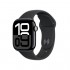 Apple Watch Series 10 GPS 42mm Aluminum Μαύρο με Sport Band Small-Medium Μαύρο