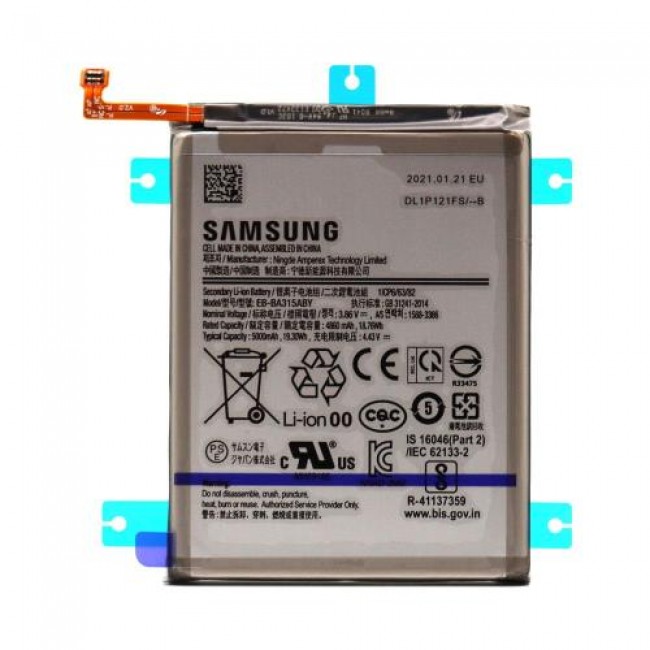 Μπαταρία Samsung EB-BA315ABY A225F Galaxy A22/ A315G Galaxy A31/ A325F Galaxy A32 (Original) Μπαταρία Samsung EB-BA315ABY A225F Galaxy A22/ A315G Galaxy A31/ A325F Galaxy A32 (Original)