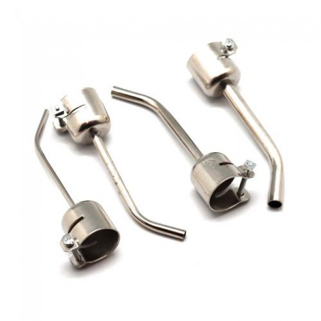 Σετ Aκροφύσια Θερμού Αέρα Κυρτά με Κλίση 45 για Χρήση σε Μικροσκόπιο (4 τεμ)