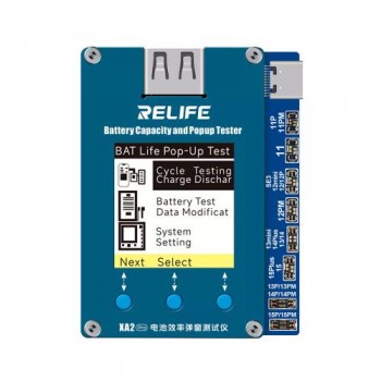 Όργανο Ελέγχου/ Επισκευής Μπαταρίων Relife XA2 Pro για iPhone 11 έως 15 Series