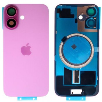 Πίσω Καπάκι με Μαγνήτες Magsafe Apple iPhone 16 Ροζ (OEM)