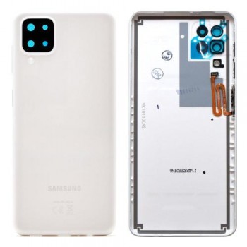 Καπάκι Μπαταρίας Samsung A125F Galaxy A12/ A127F Galaxy A12 Nacho Λευκό (Original)