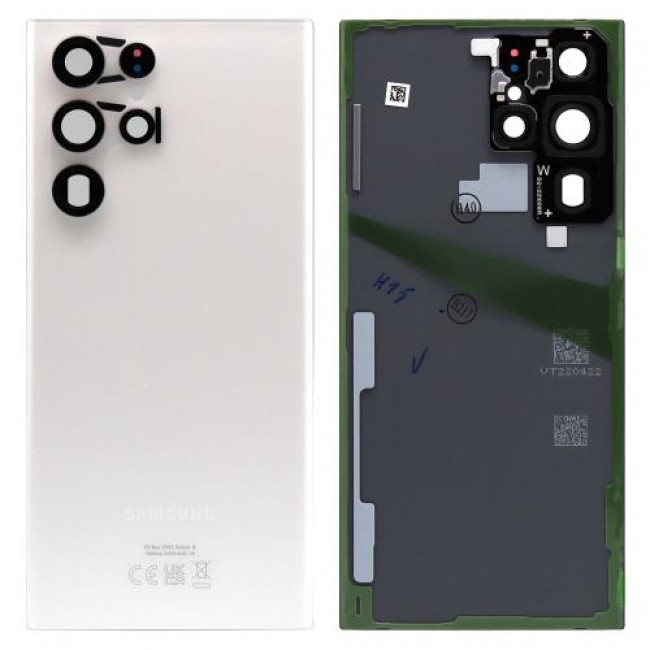 Καπάκι Μπαταρίας Samsung S908B Galaxy S22 Ultra 5G Λευκό (Original)