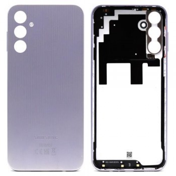 Καπάκι Μπαταρίας Samsung A145R Galaxy A14 Ασημί (Original)