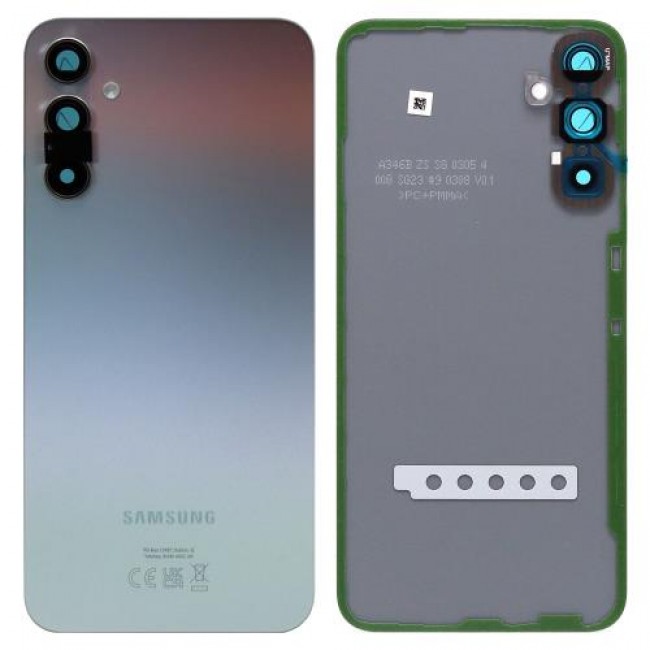 Καπάκι Μπαταρίας Samsung A346B Galaxy A34 5G Ασημί (Original)