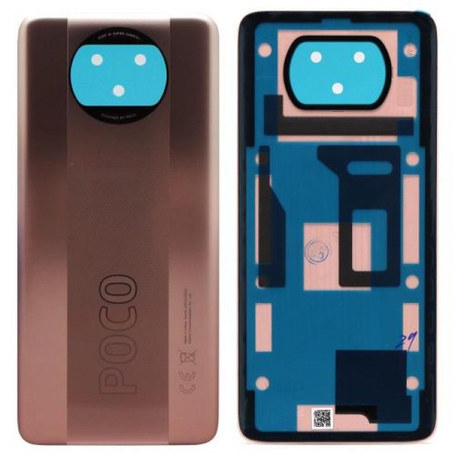 Καπάκι Μπαταρίας Xiaomi Poco X3 Pro Χρυσό (Original)
