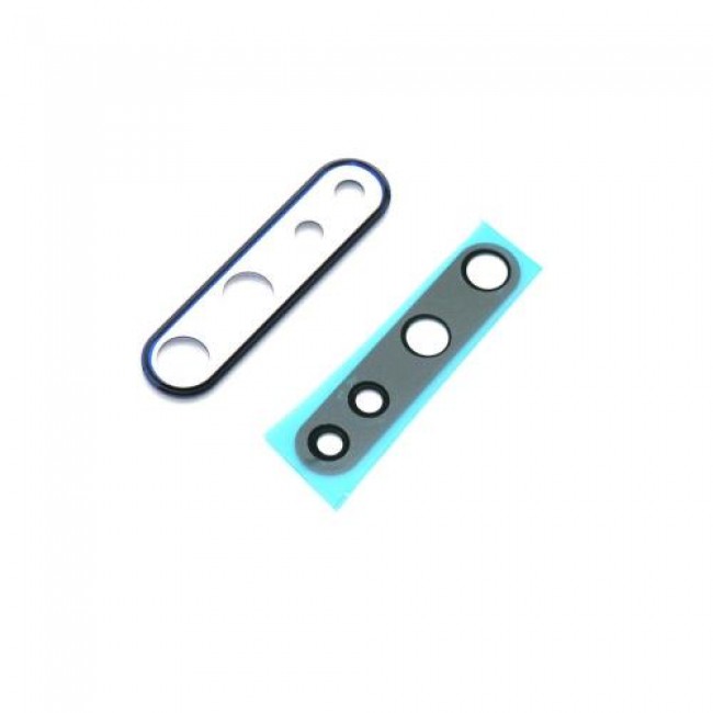 Τζαμάκι με Βάση Κάμερας Huawei Nova 5T Μπλε (OEM)