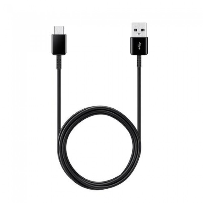 Καλώδιο Σύνδεσης USB 2.0 Samsung EP-DG930MBEG USB A σε USB C 1.5m Μαύρο (2 τεμ.)