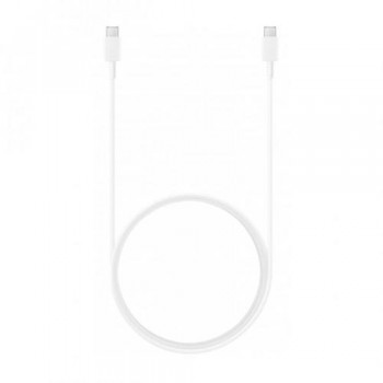 Καλώδιο Σύνδεσης USB 2.0 Samsung EP-DX510JWEG USB C σε USB C 5A 1.8m Λευκό