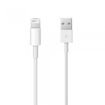 Kαλώδιο Apple MQUE2 USB A σε Lightning 1m Λευκό
