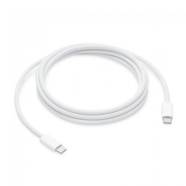 Kαλώδιο Apple Braided MYQT3 USB C σε USB C 240W 2m Λευκό