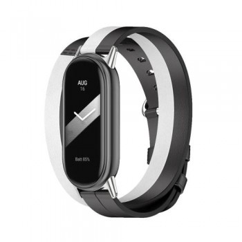 Λουράκι Xiaomi Smart Band 8 Διπλό BHR7311GL Μαύρο-Λευκό Λουράκι Xiaomi Smart Band 8 Διπλό BHR7311GL Μαύρο-Λευκό