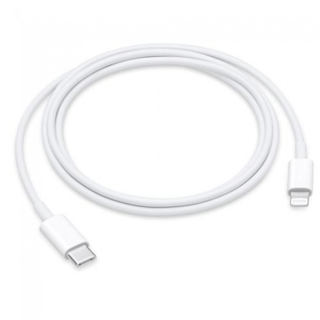 Kαλώδιο Apple MUQ93 USB C σε Lightning 1m Λευκό (Ασυσκεύαστο)