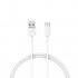 Καλώδιο Σύνδεσης USB 2.0 Xiaomi Mi SJX14ZM USB Α to USB C 1m Λευκό (Ασυσκεύαστο)