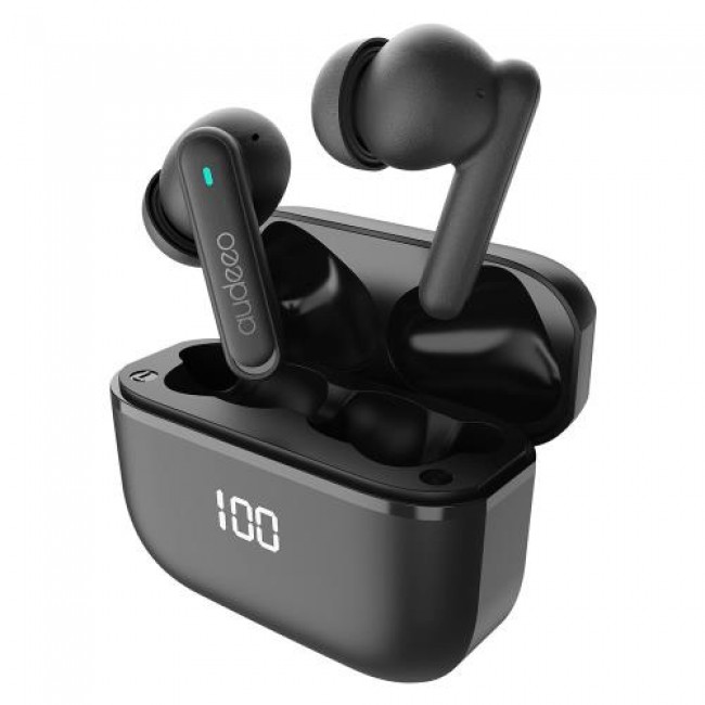 True Wireless Ακουστικά Bluetooth Audeeo AO-EANC2 Μαύρο
