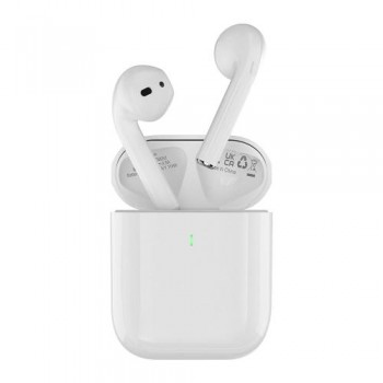 True Wireless Ακουστικά Bluetooth Devia EM053 Airbuds-TWS Λευκό