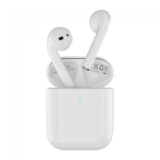 True Wireless Ακουστικά Bluetooth Devia EM053 Airbuds-TWS Λευκό