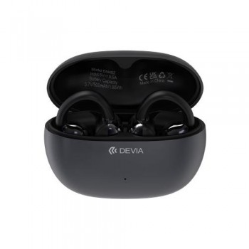 True Wireless Ακουστικά Bluetooth Devia EM402 OWS Pro2 Clip-On Μαύρο